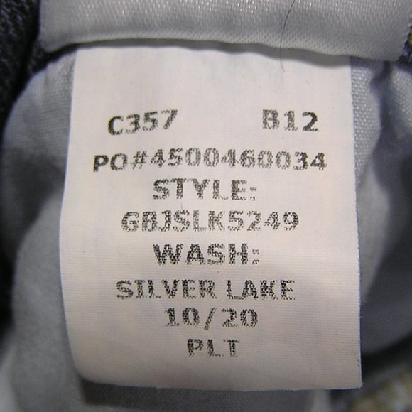 JOE'S JEANS SIZE 32 STRETCH Straight Crop SILVERLAKE - Picture 9 of 9